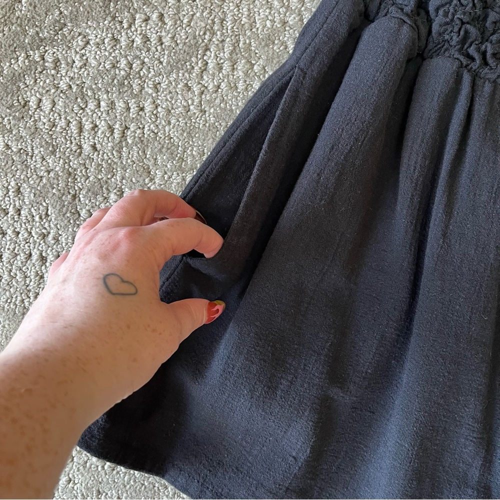 EUC Women's Free People Juliette Smoked Romper size XS in Back - Picture 4 of 9